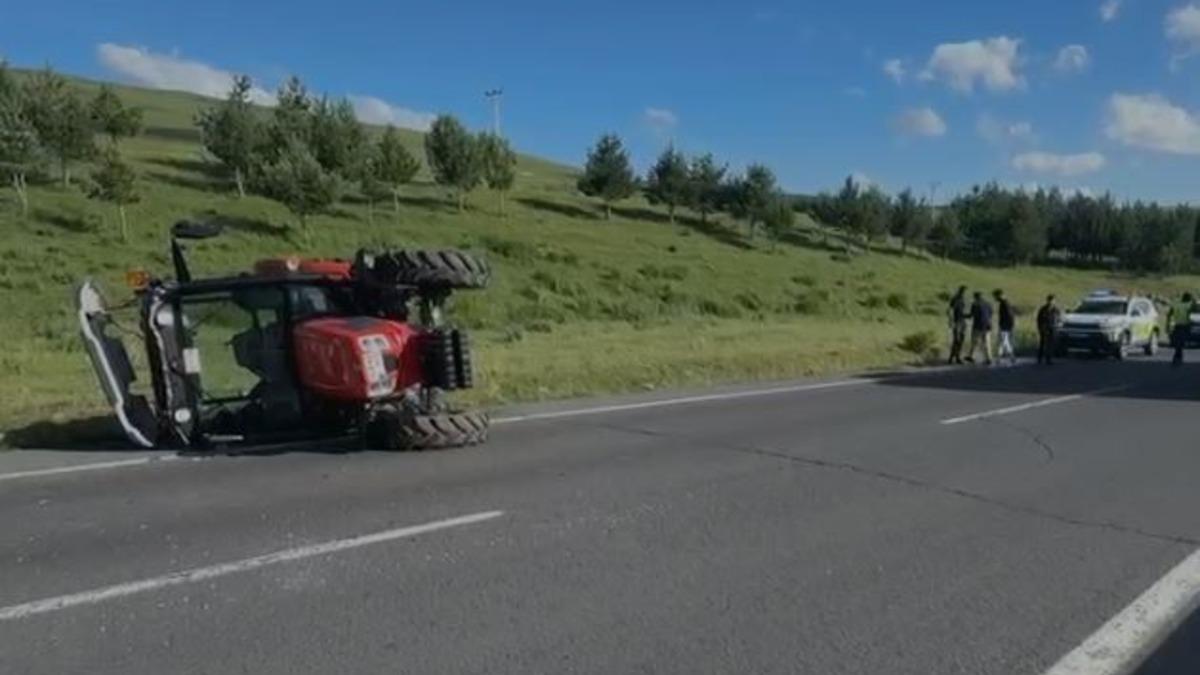 traktör kazası