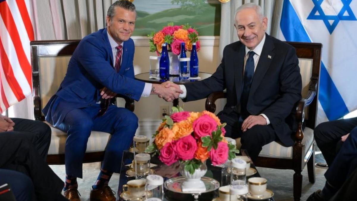 Netanyahu Hegseth Görüşmesi