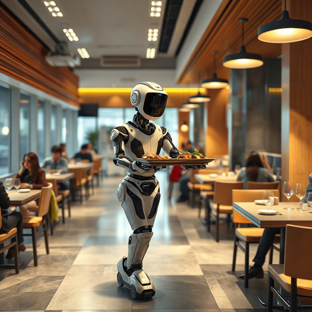 restoran robotları