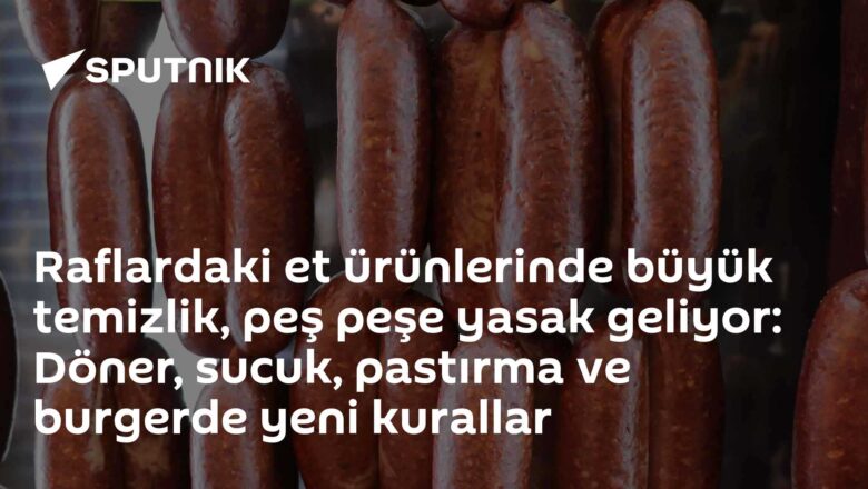 et ürünlerinde temizlik